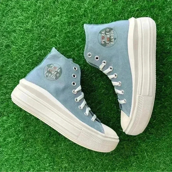 Converse Chuck Taylor Move Hi Cocoon Blue - Picture 8 of 8